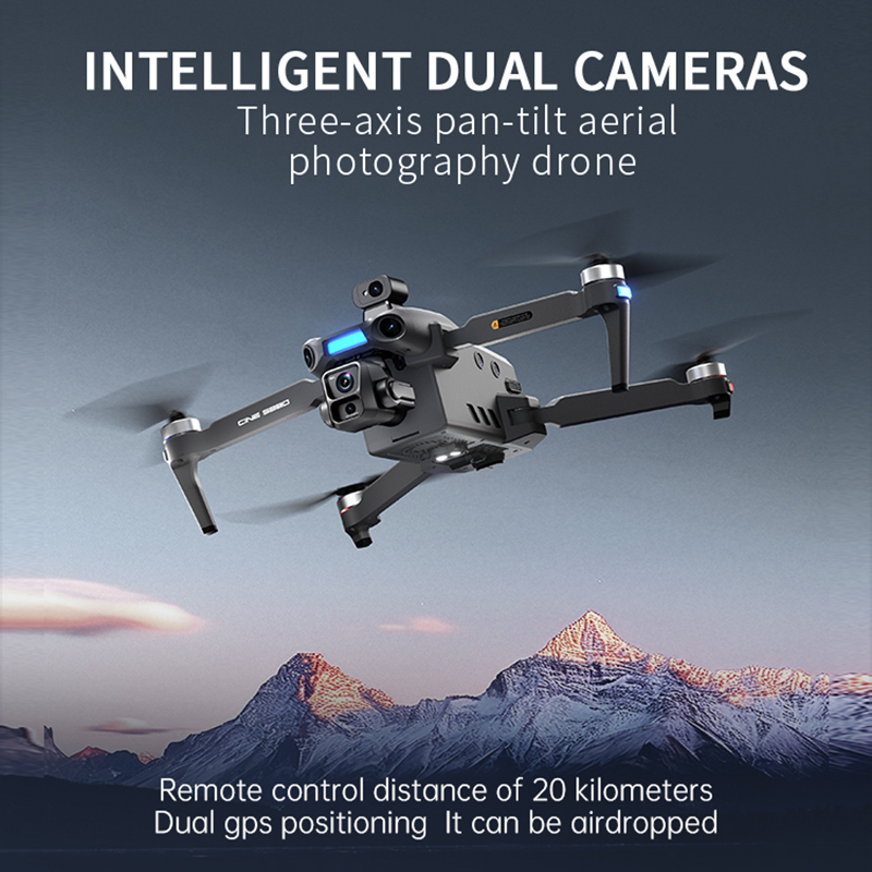 2026 New 8K Dual Camera Drone  - Drone Gimbal Mount recension och pris
