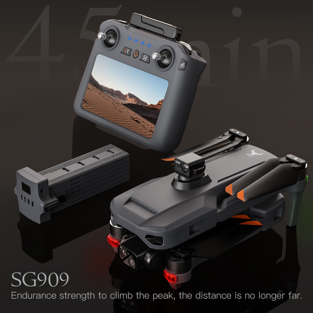 Teeggi SG909 MAX GPS Drone Wit - Drone Gimbal 3 Axis recension och pris